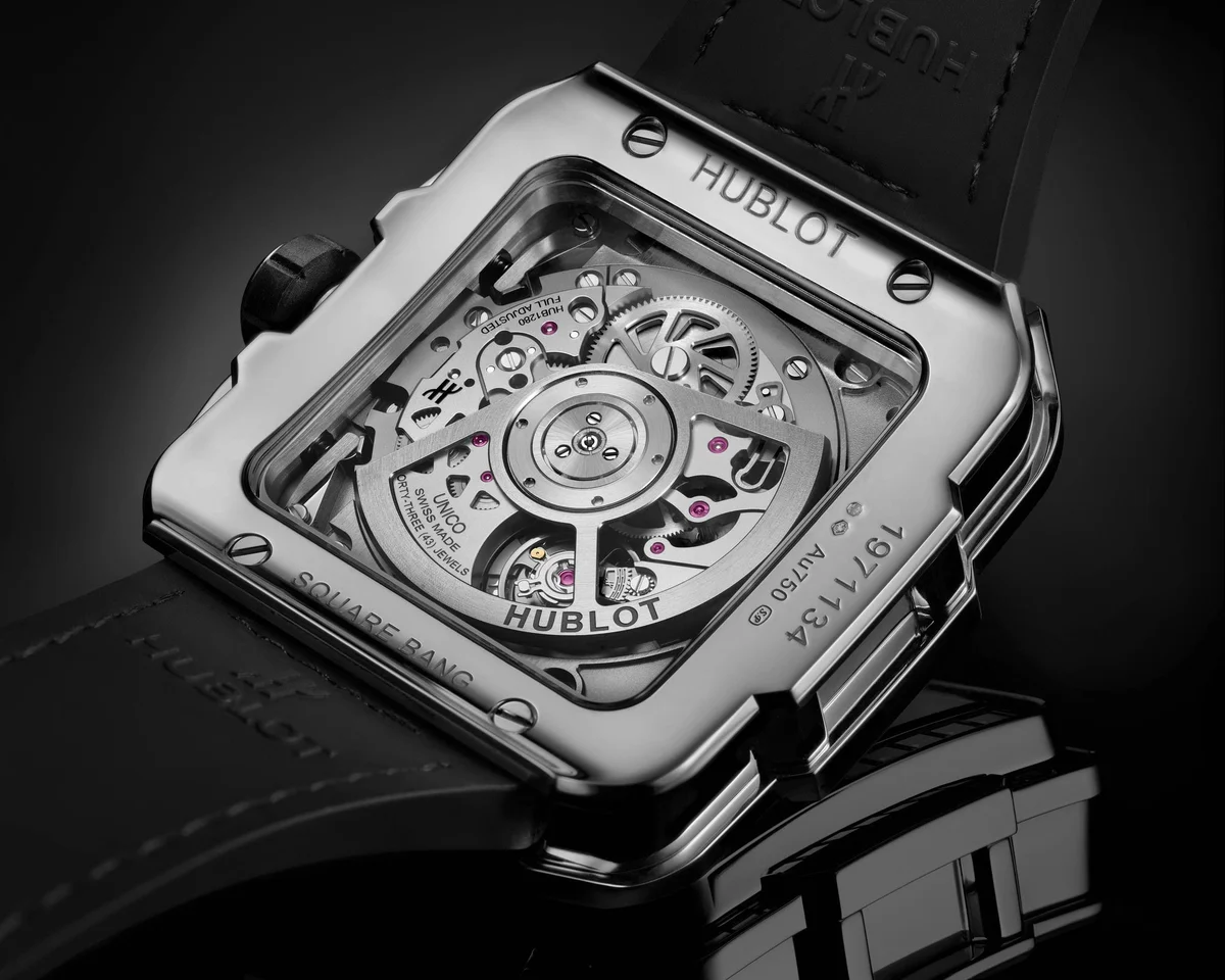 Hublot Square Bang Unico White Gold High Jewellery