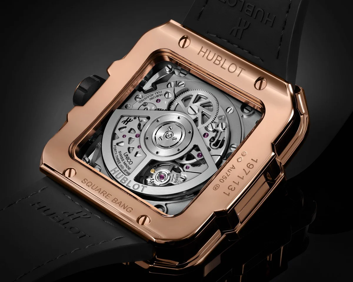 Hublot Square Bang Unico King Gold High Jewellery