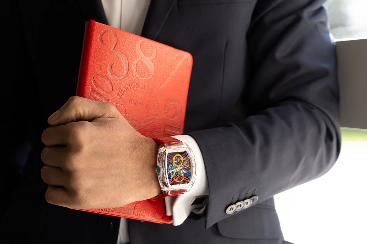 Franck Muller Vanguard Skeleton Sapphire