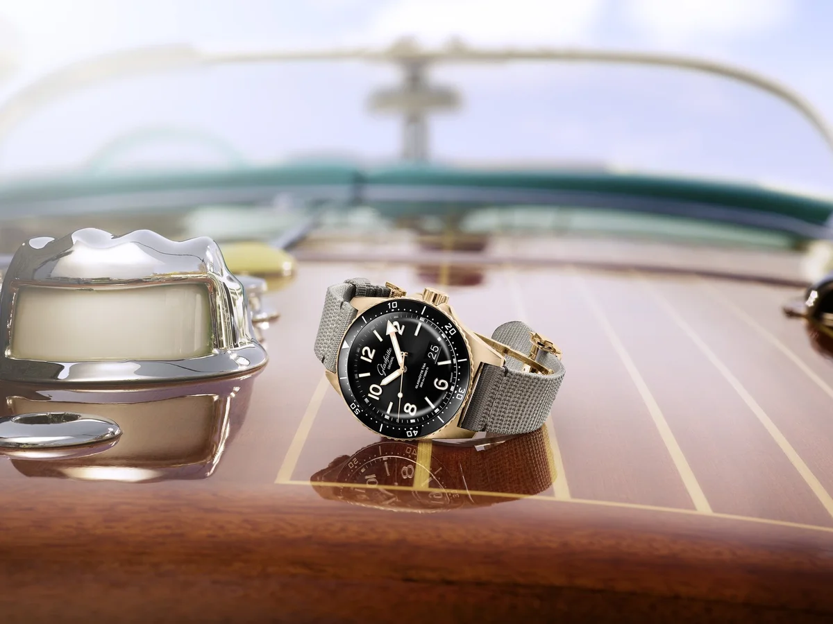 Glashütte Original SeaQ Panorama Date Red Gold