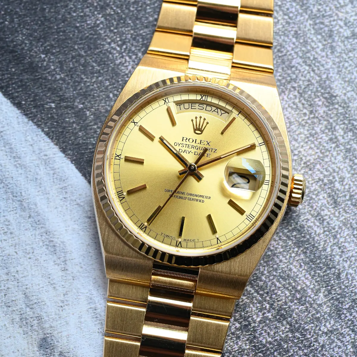 Day-Date Oysterquartz 36