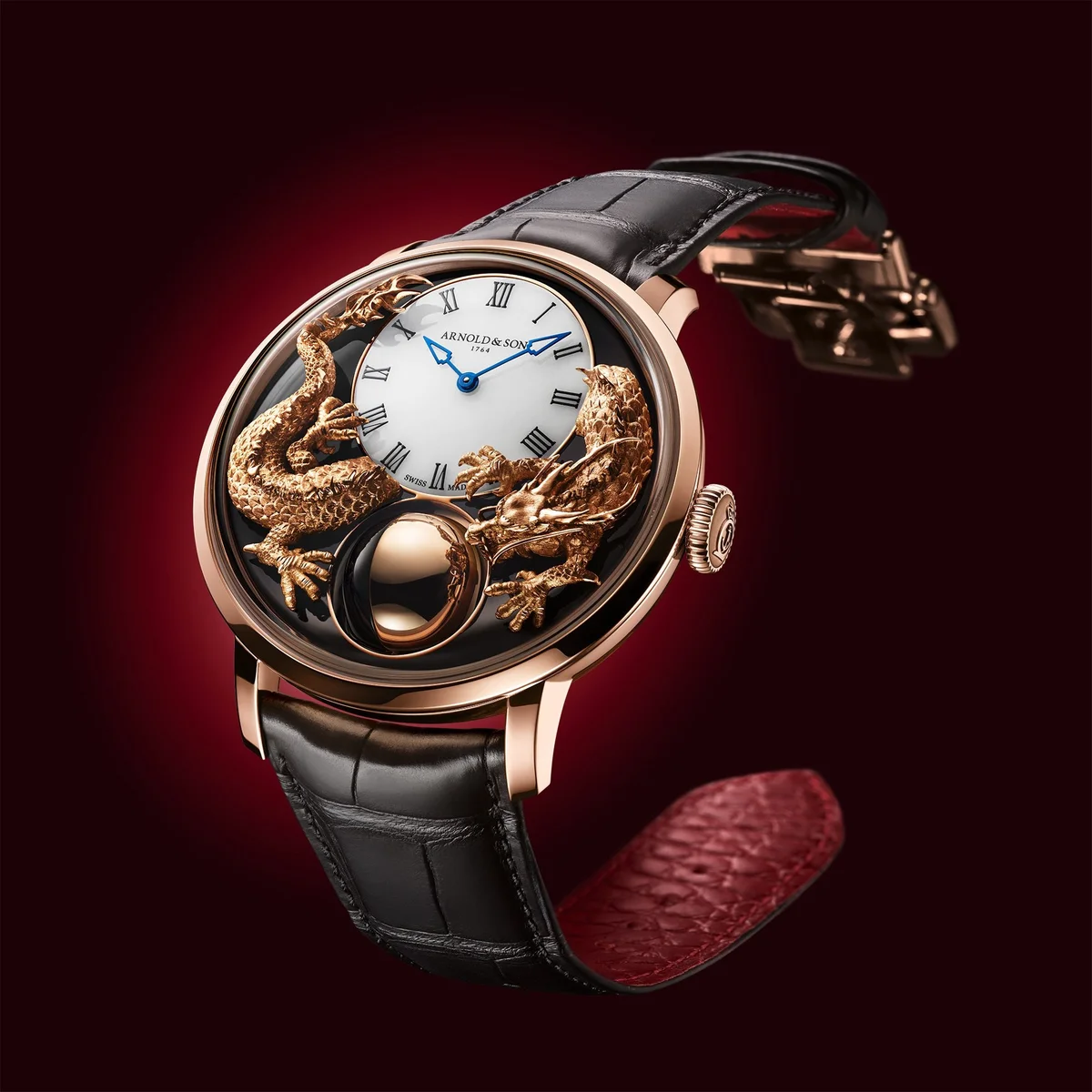 Arnold & Son Luna Magna Red Gold “Year of the Dragon”