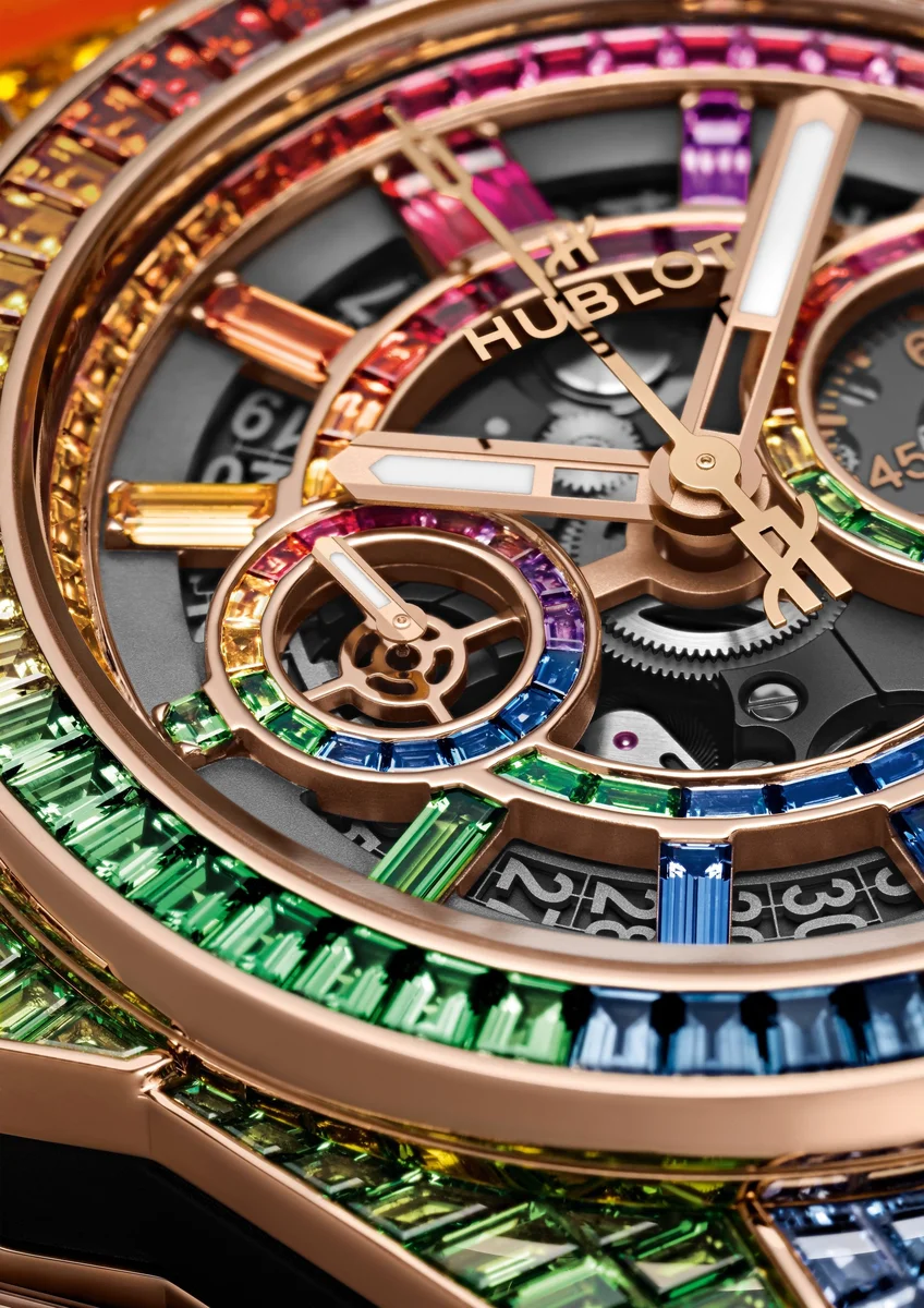 Hublot Big Bang Unico High Jewellery King Gold Rainbow