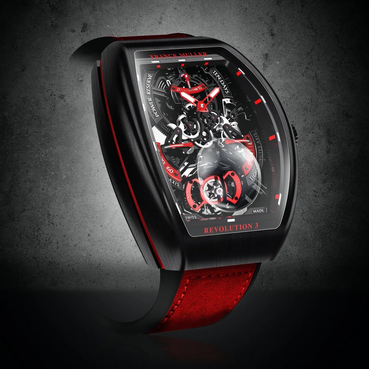 Franck Muller Vanguard Revolution 3 Skeleton