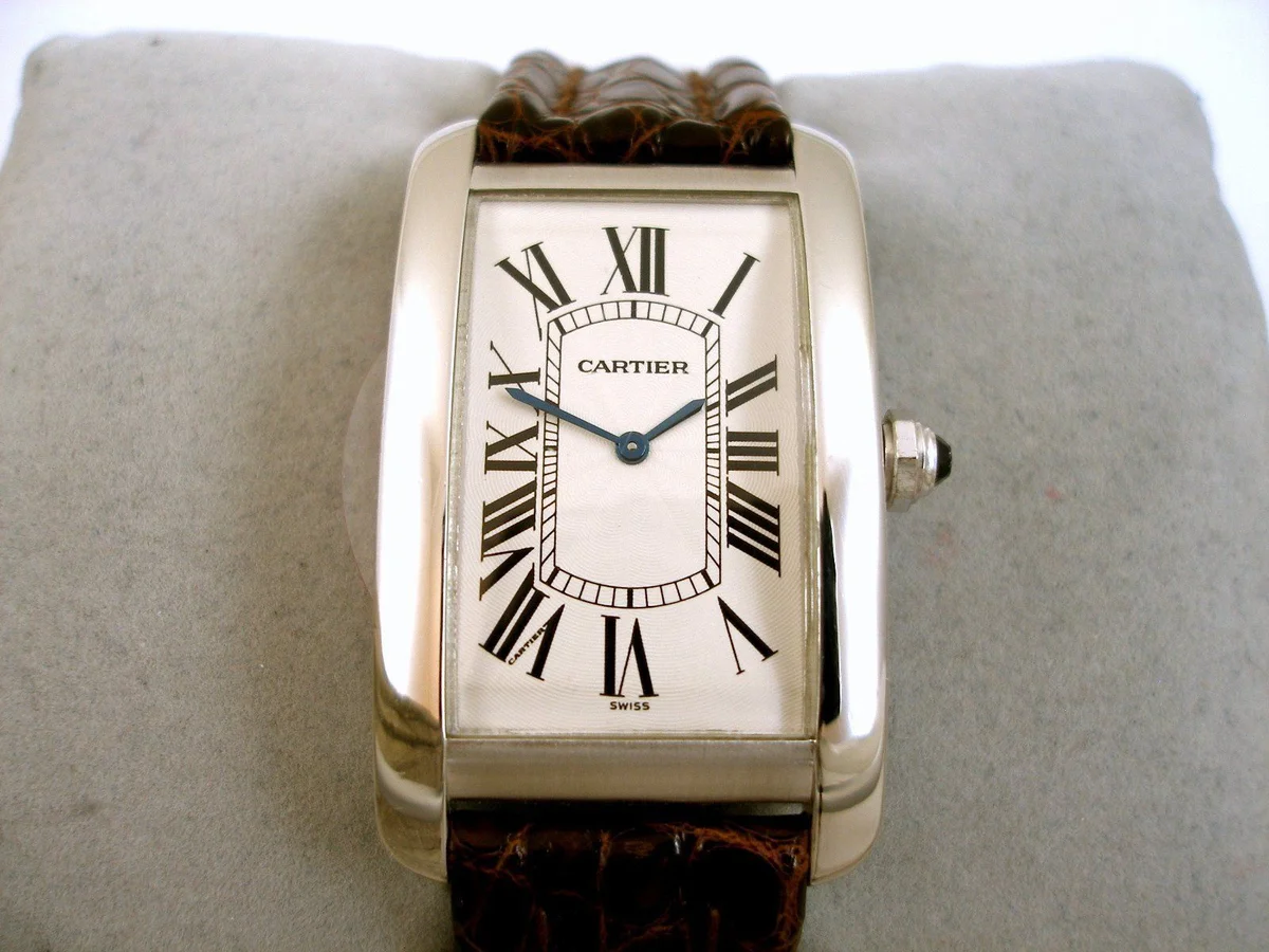 Cartier Tank 1734 American Privee Platinum