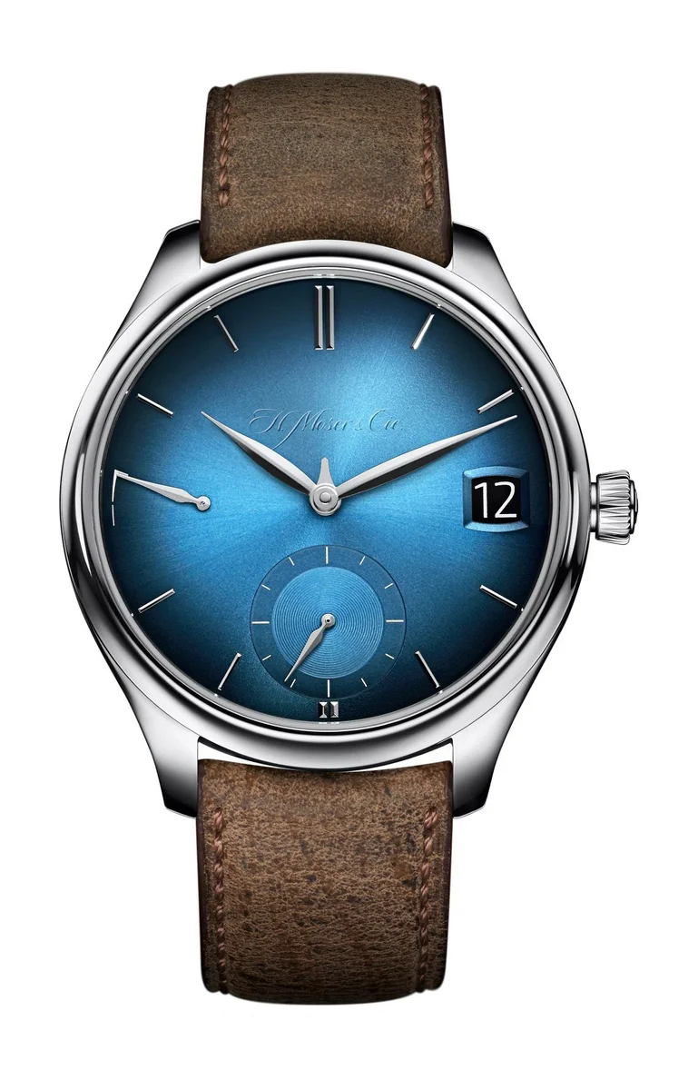 H. Moser & Cie Endeavour Perpetual Calendar Funky Blue