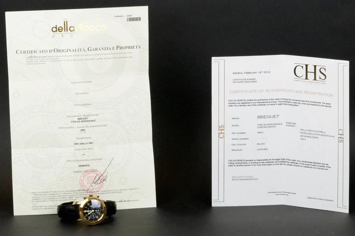 Breguet Type XX Aeronavale Chronograph