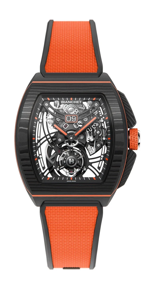 Flying Tourbillon Grande Date B1.618 Carbon Orange
