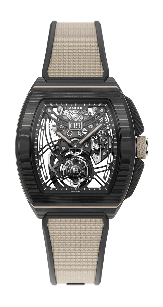 Flying Tourbillon Grande Date B1.618 Carbon Earth