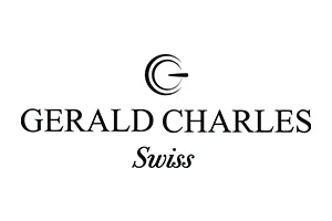 Logo del marchio di orologi di lusso Gérald Genta (Gerald Charles)