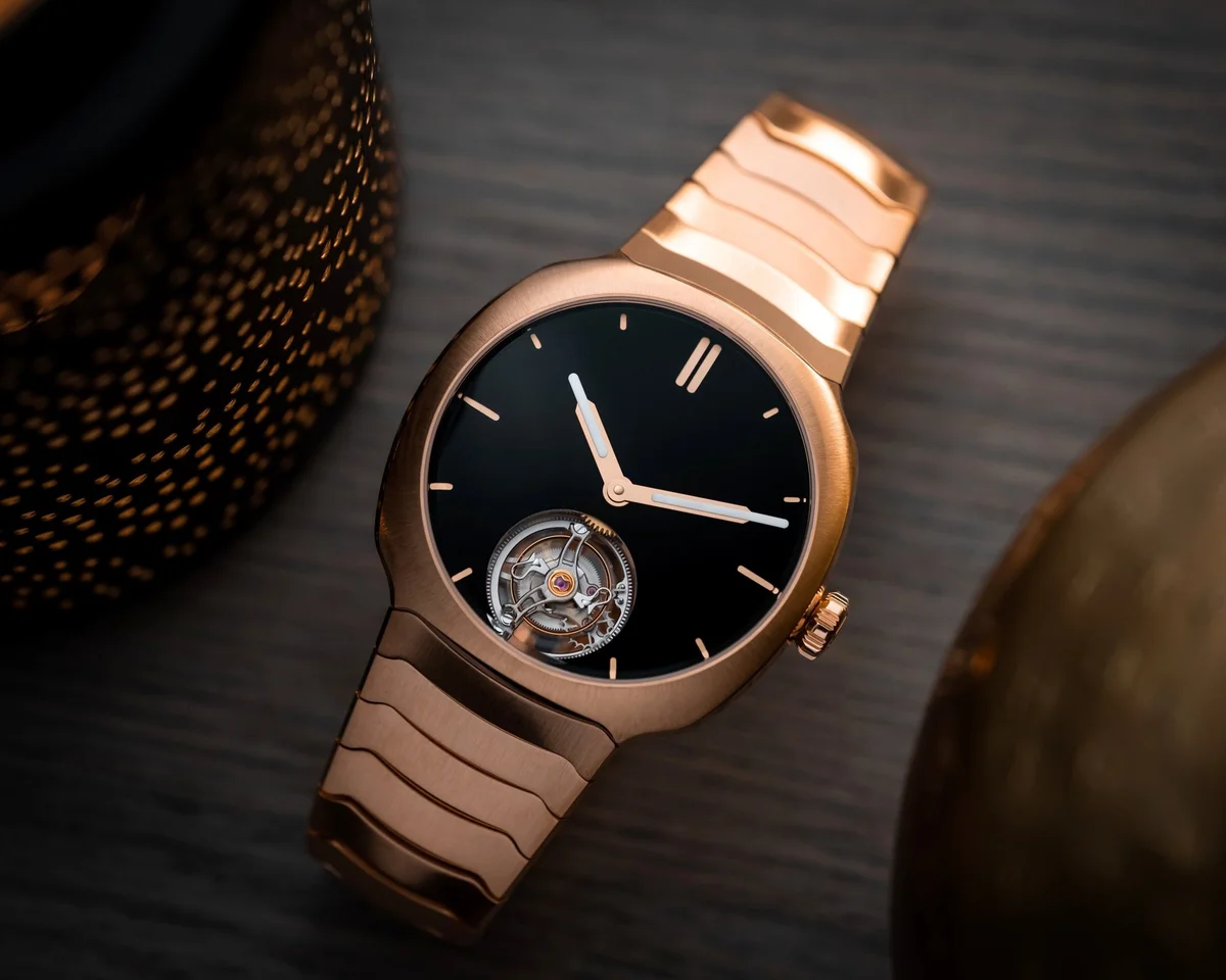 H. Moser & Cie Streamliner Tourbillon Vantablack®