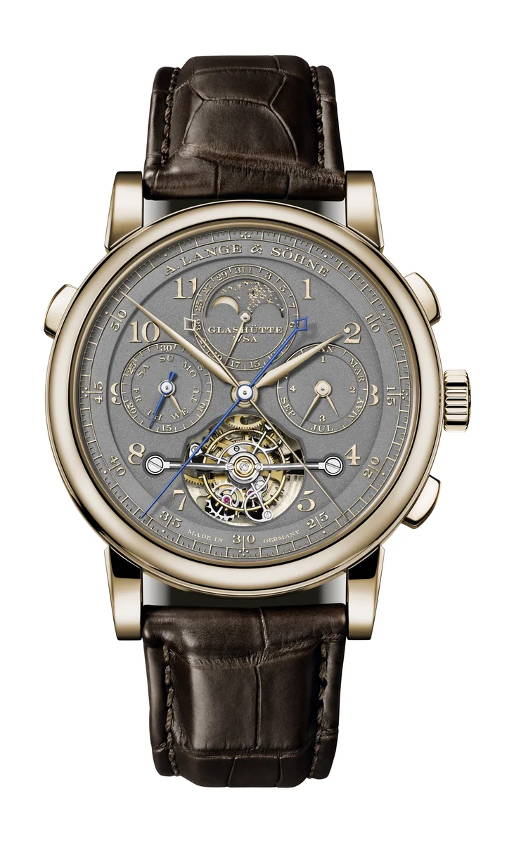 Tourbograph Perpetual Honeygold “Homage to F. A. Lange”