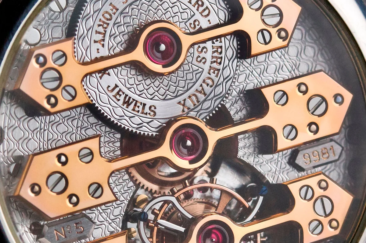 Girard-Perregaux Three Gold Bridges Tourbillon Chronograph
