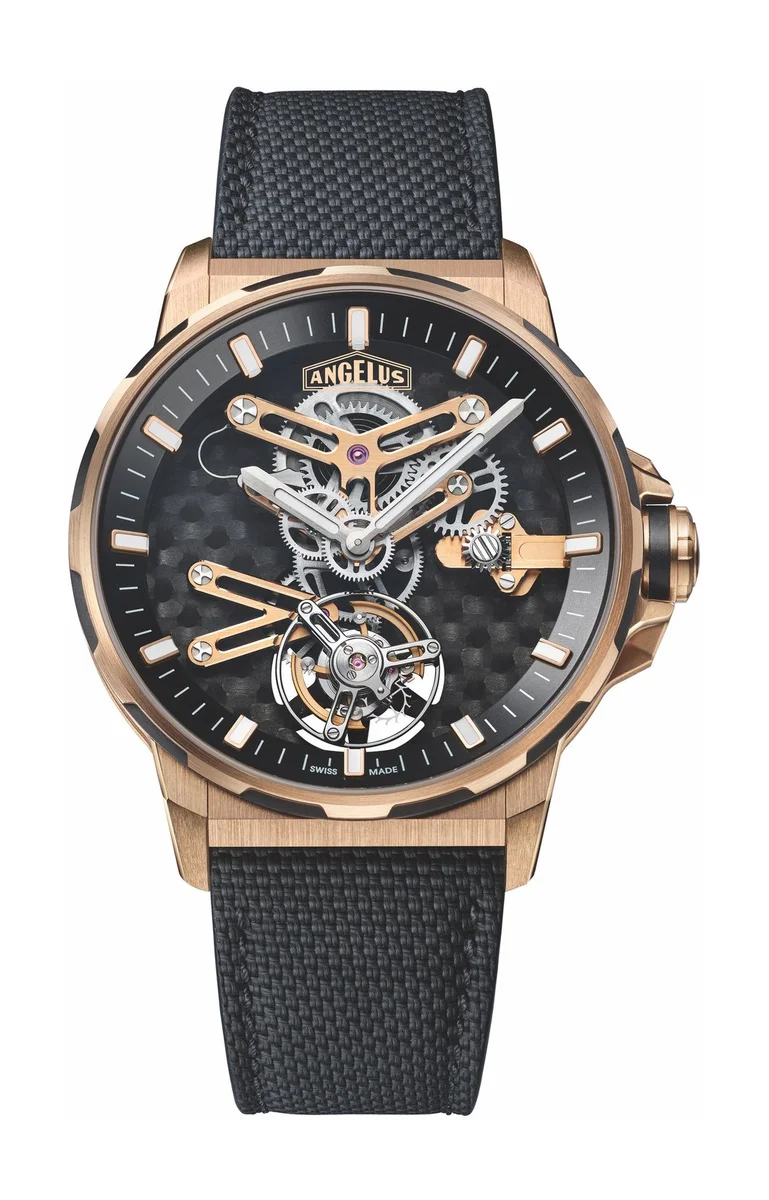 Gold & Carbon Flying Tourbillon