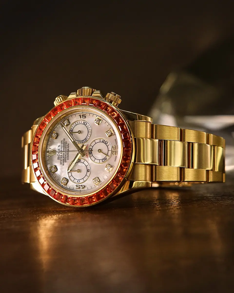 Rolex Daytona Cosmograph Orange Sapphire