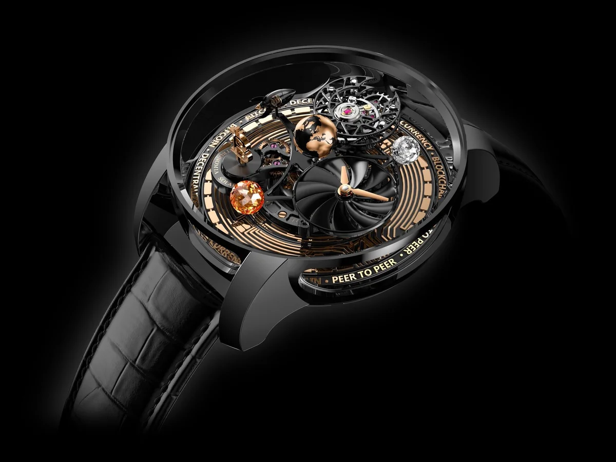 Jacob & Co Astronomia Solar Bitcoin