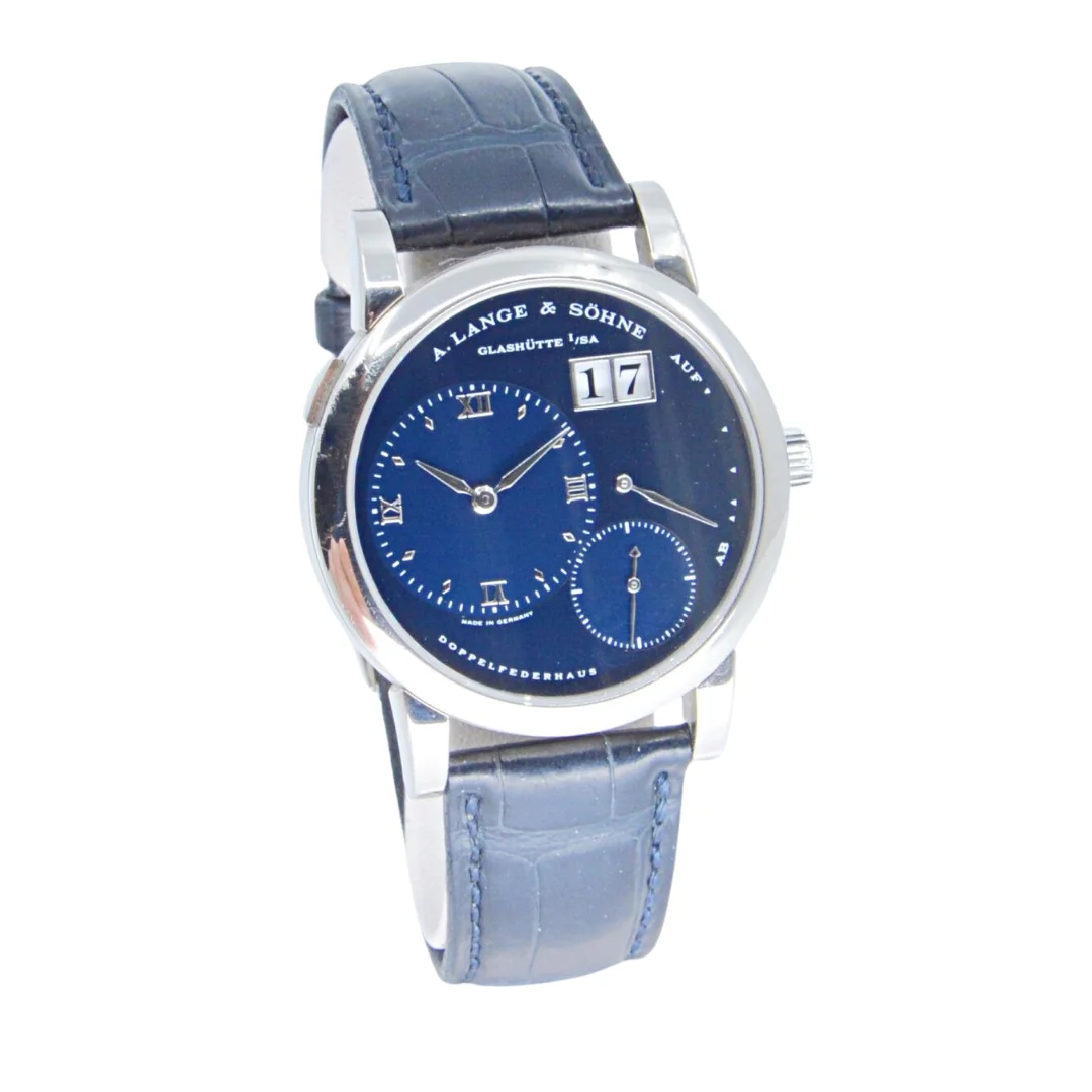 A. Lange und Söhne Lange 1 Blue Dial
