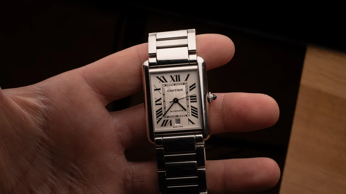 Cartier Tank Must Extra Large