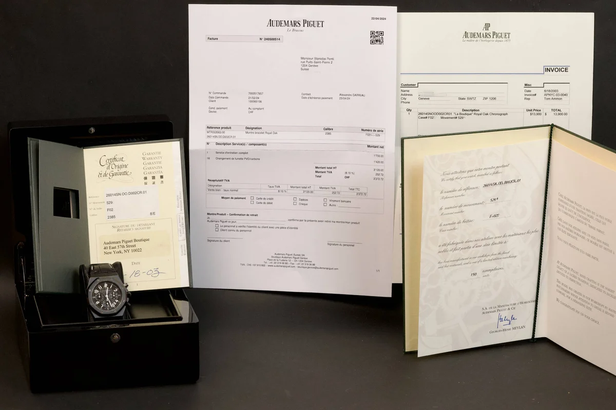 Audemars Piguet Royal Oak Chronograph New York edition