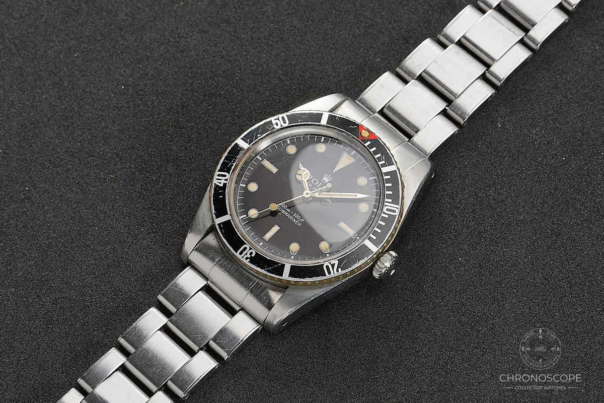 Rolex Submariner small crown