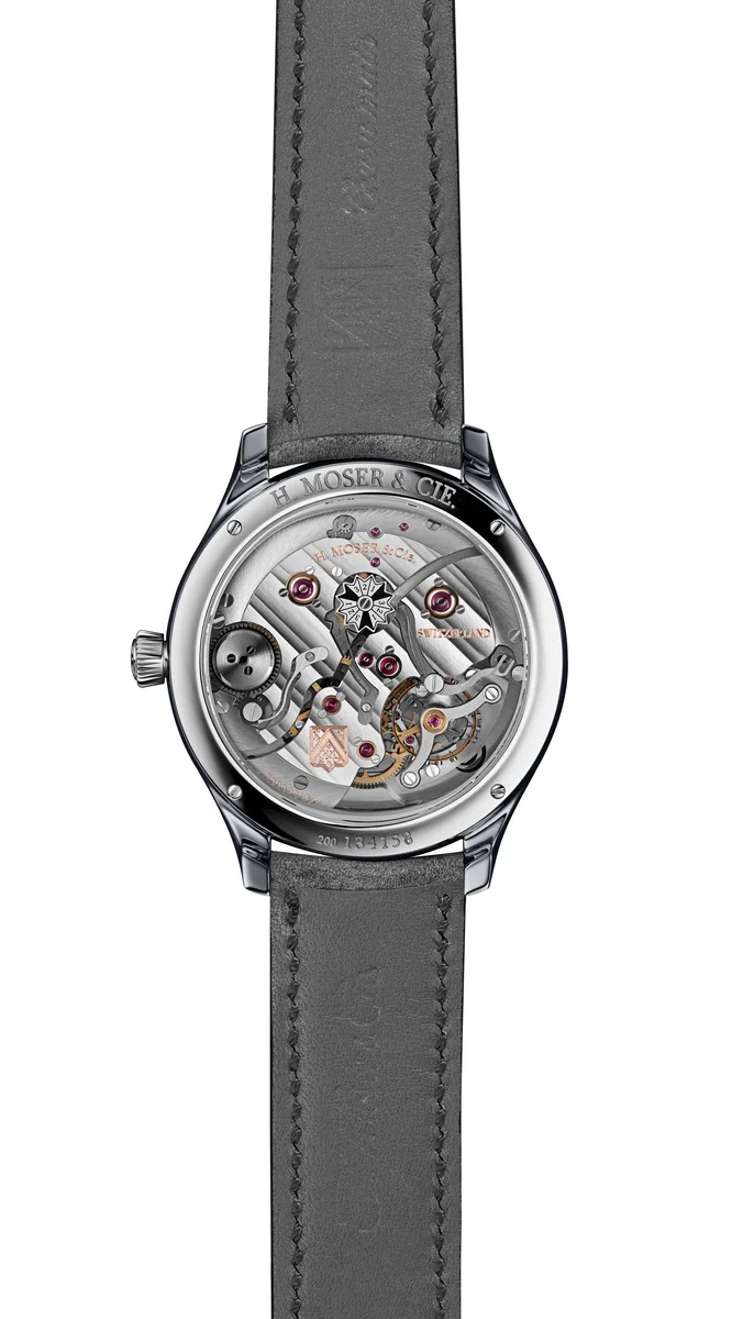 H. Moser & Cie Endeavour Perpetual Calendar Tantalum Blue Enamel