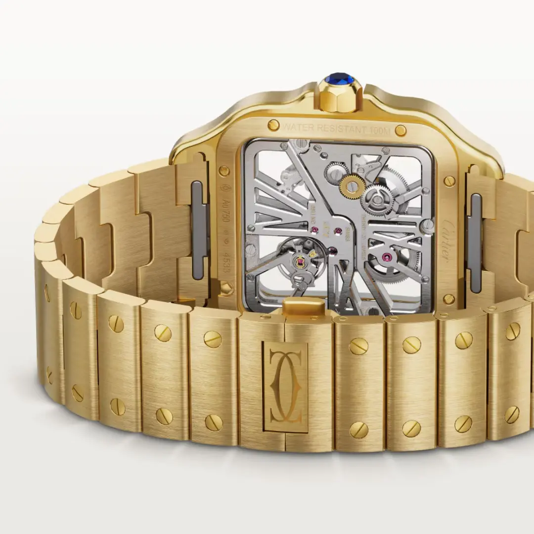 Cartier Santos de Cartier Skeleton watch