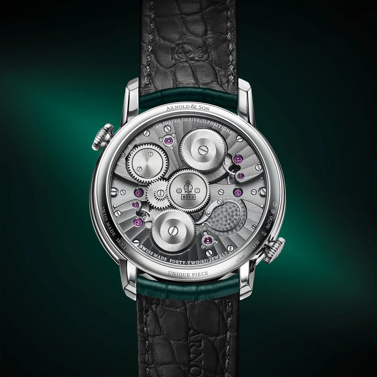 Arnold & Son Double Tourbillon White Gold