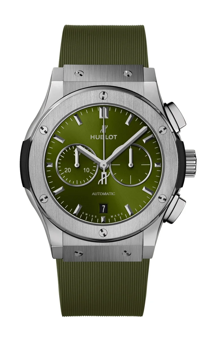 Hublot Classic Fusion Chronograph Titanium Green