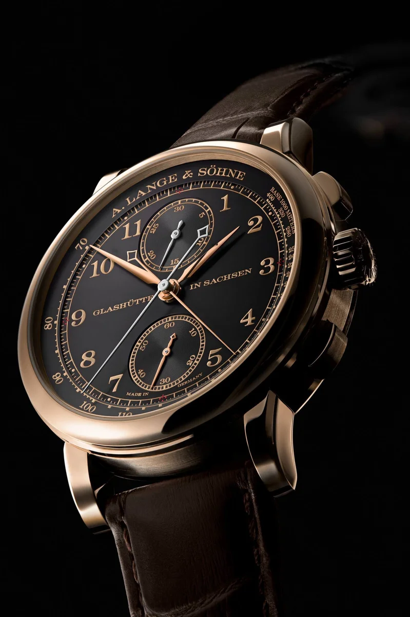 A. Lange und Söhne 1815 Rattrapante Honeygold “Homage to F. A. Lange”