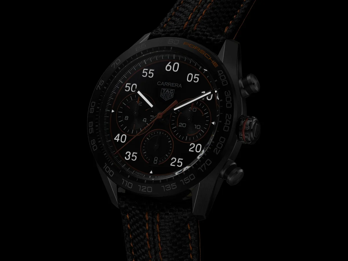 TAG Heuer Carrera X Porsche Orange Racing