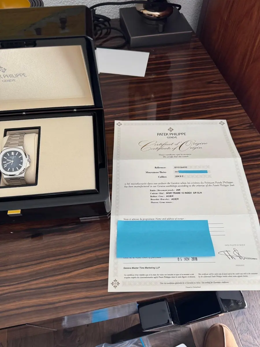 Patek Philippe Nautilus