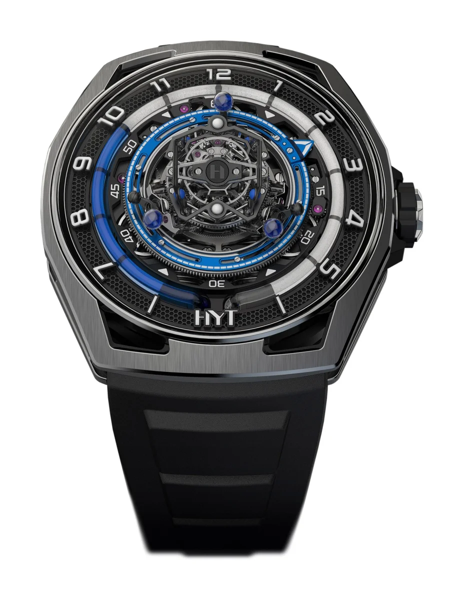 Conical Tourbillon Titanium Blue