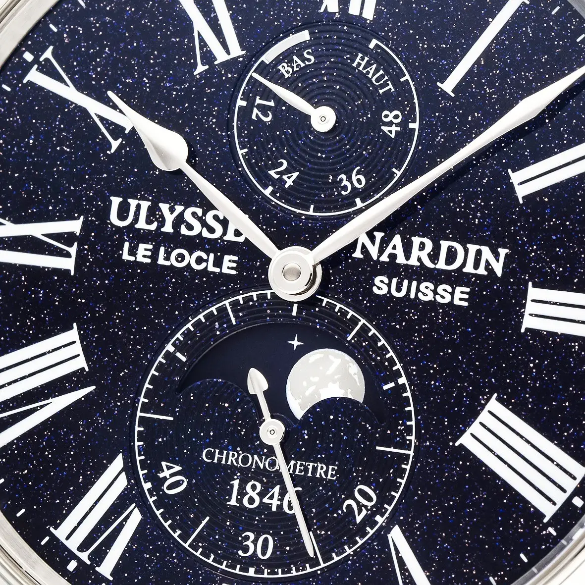 Ulysse Nardin Marine Torpilleur Moonphase Aventurine