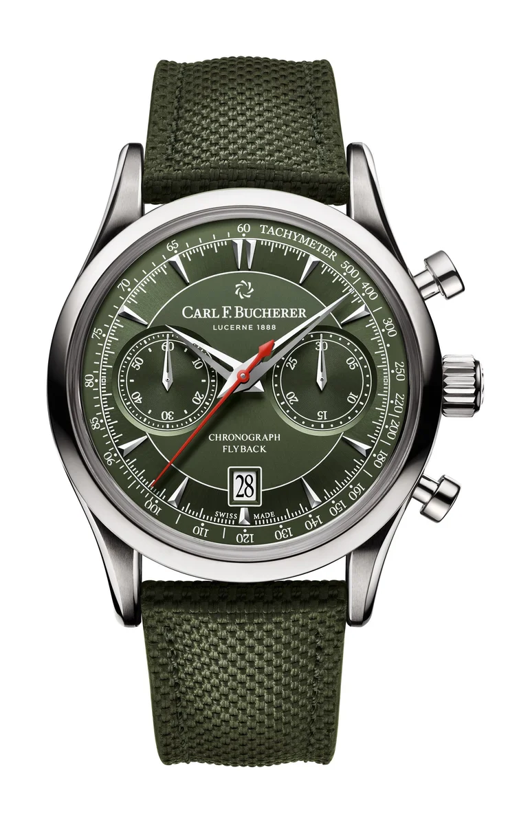 Carl F. Bucherer Manero Flyback Green