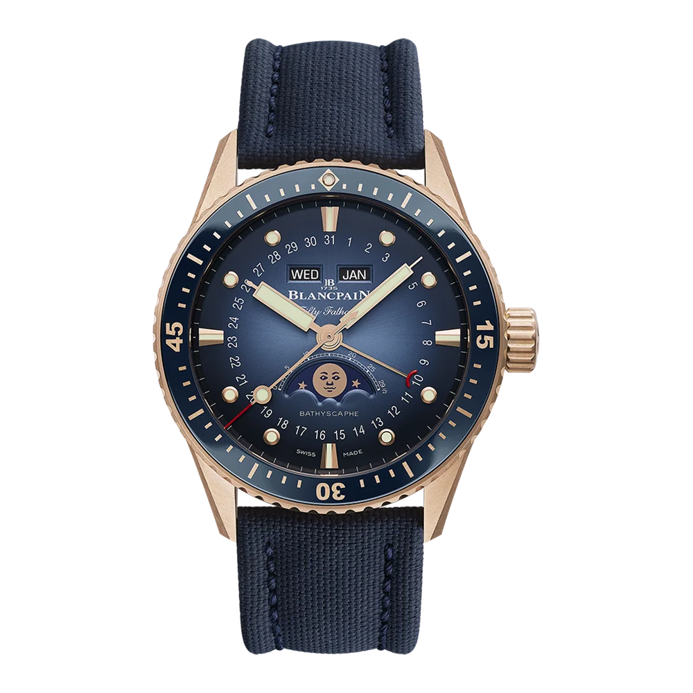 Blancpain Bathyscaphe Quantième Complet Phases de Lune