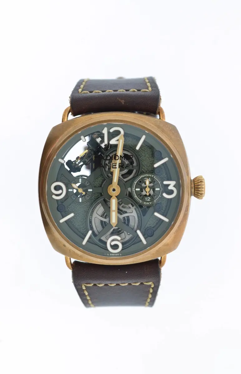 Radiomir Tourbillon GMT Bronzo