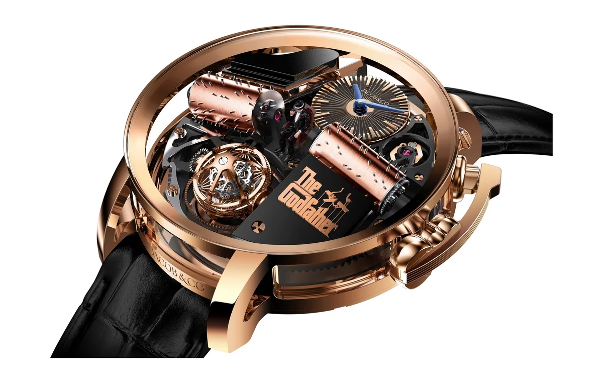 Opera Godfather Musical Watch Rose Gold
