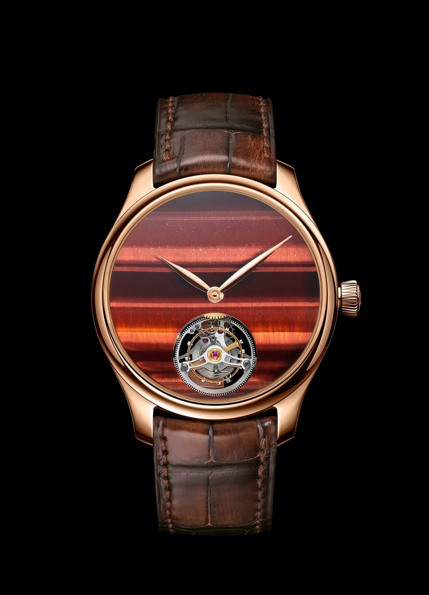 H. Moser & Cie Endeavour Tourbillon Concept Tiger’s Eye