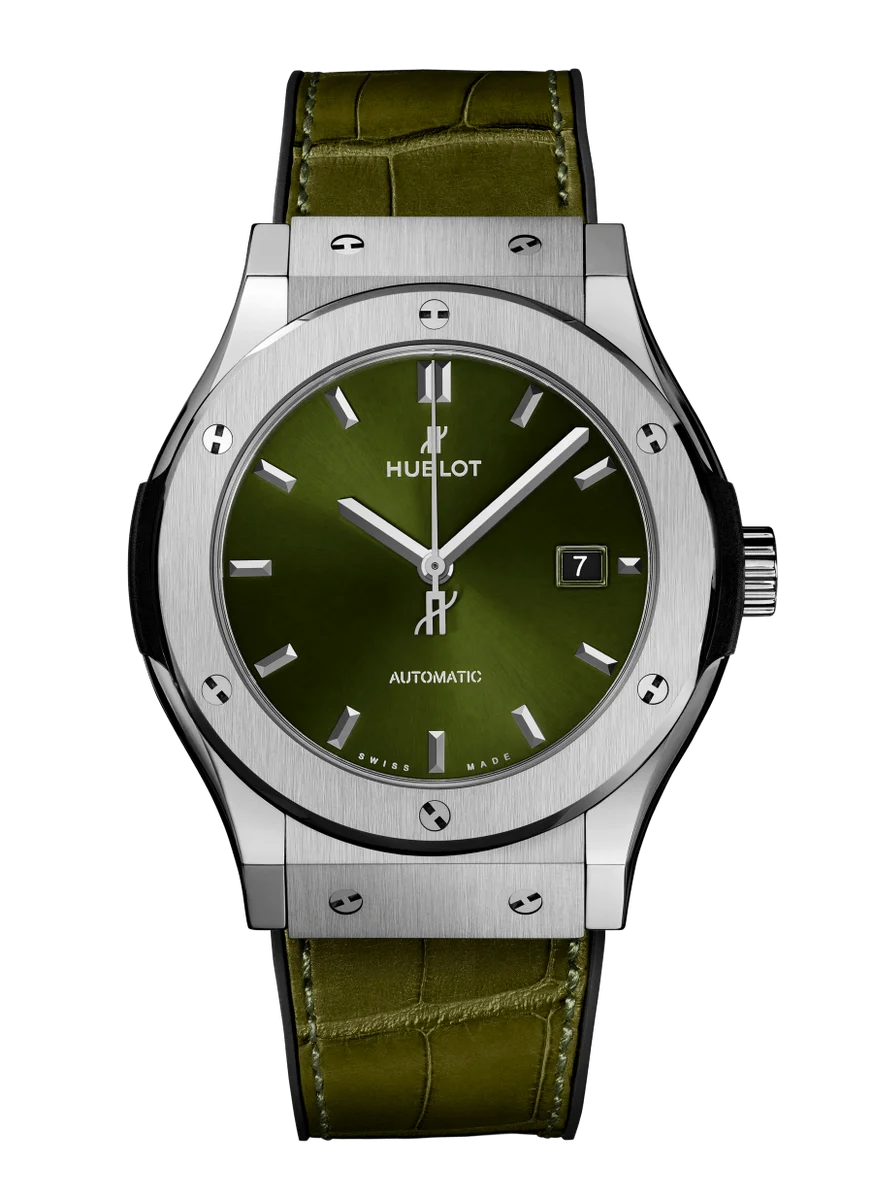 Classic Fusion Titanium Green 42mm