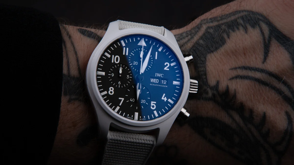 IWC Pilots Watch Chronograph Top Gun