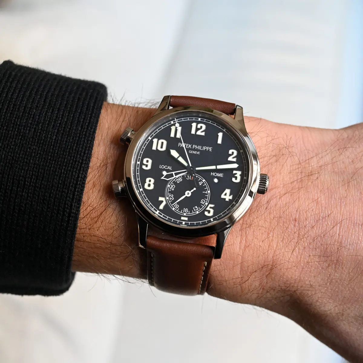 Patek Philippe Complications - Calatrava Pilot Travel Time