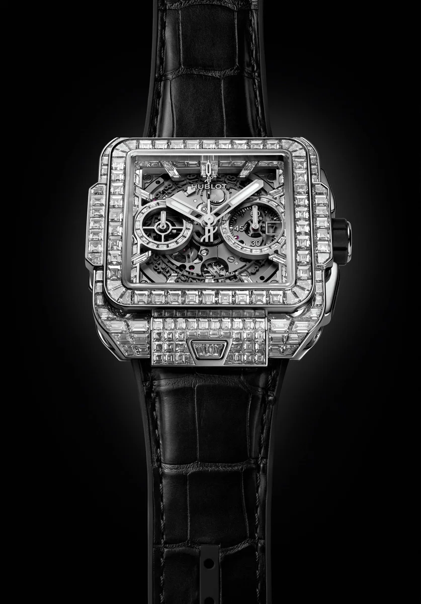 Hublot Square Bang Unico White Gold High Jewellery