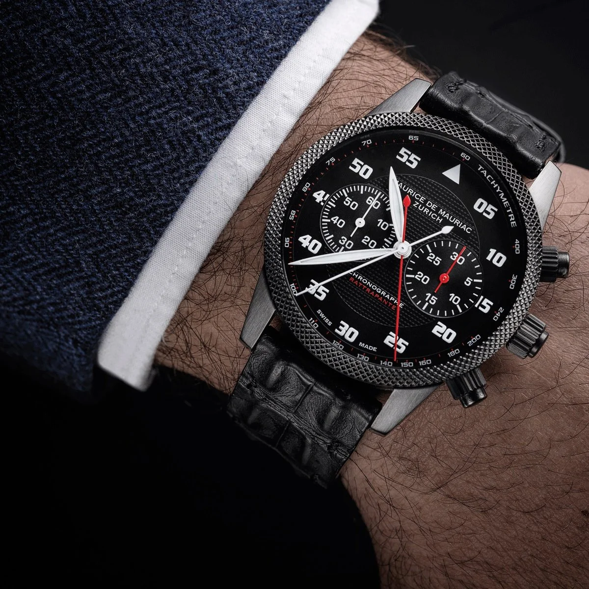 Maurice de Mauriac Chrono Modern “Double Sixty Rattrapante”