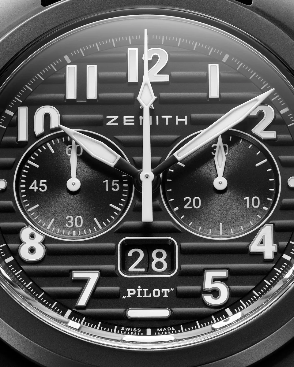 Zenith Pilot Big Date Flyback