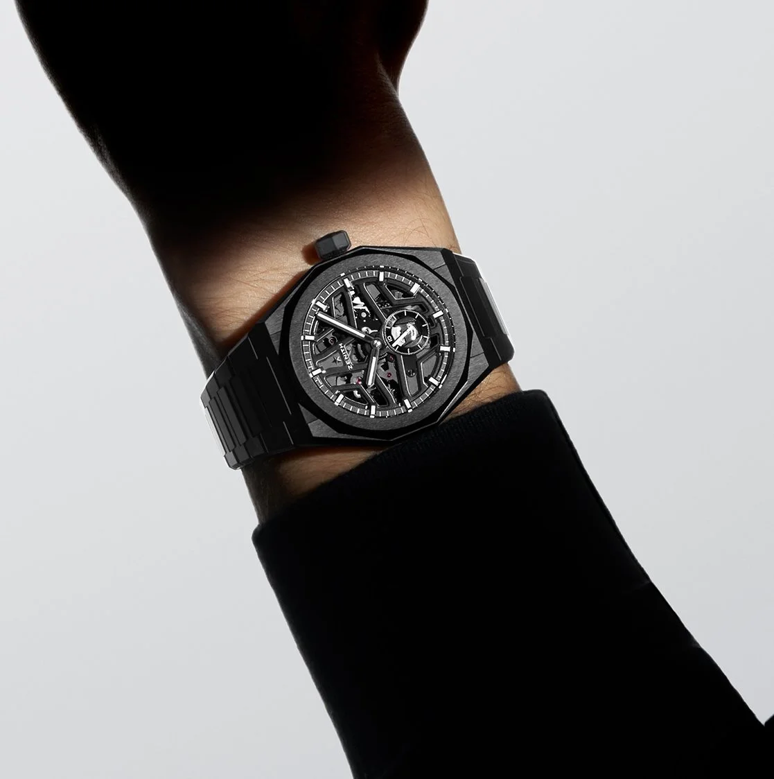 Zenith Defy Skyline Black Ceramic Skeleton
