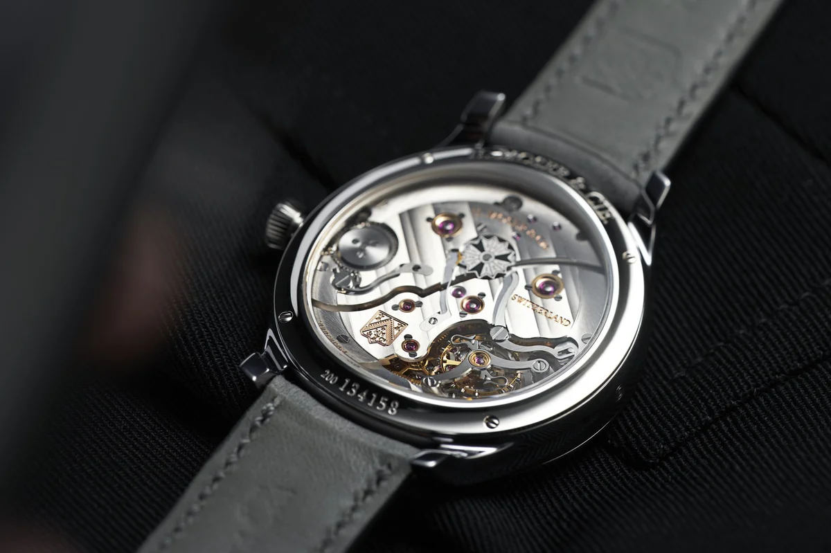 H. Moser & Cie Endeavour Perpetual Calendar Tantalum Blue Enamel