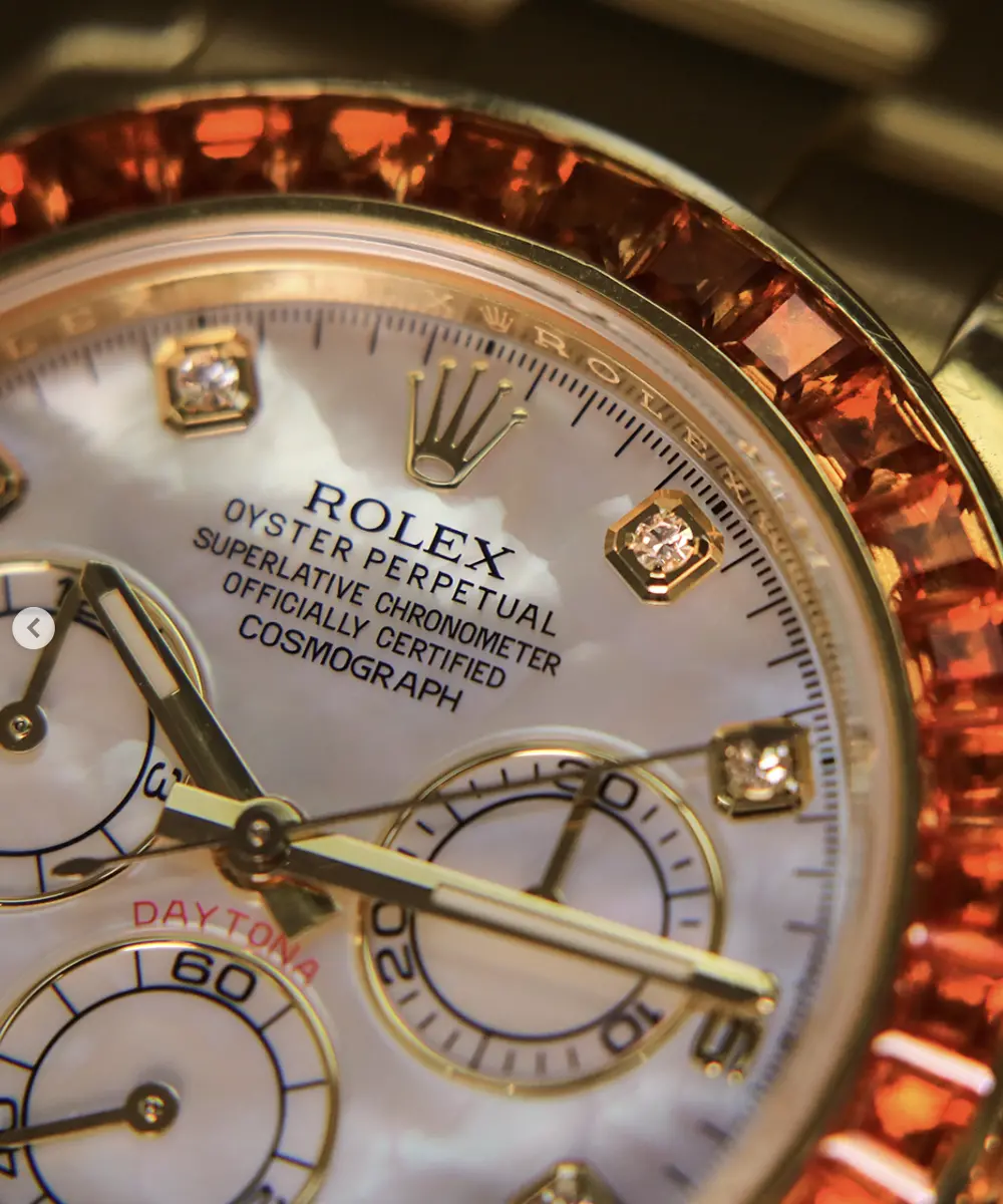 Rolex Daytona Cosmograph Orange Sapphire
