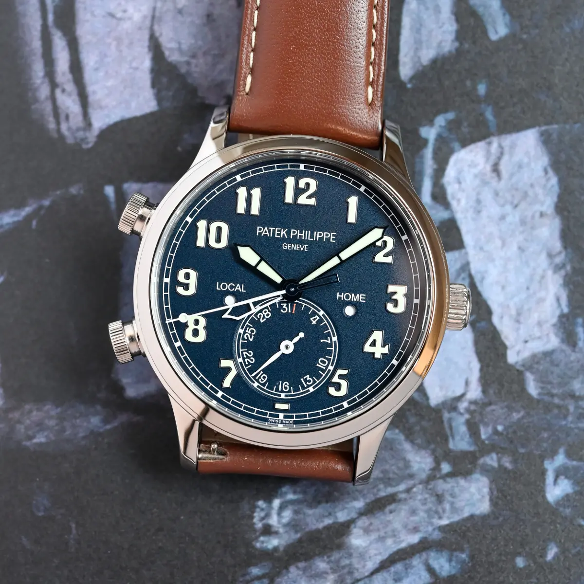 Patek Philippe Complications - Calatrava Pilot Travel Time