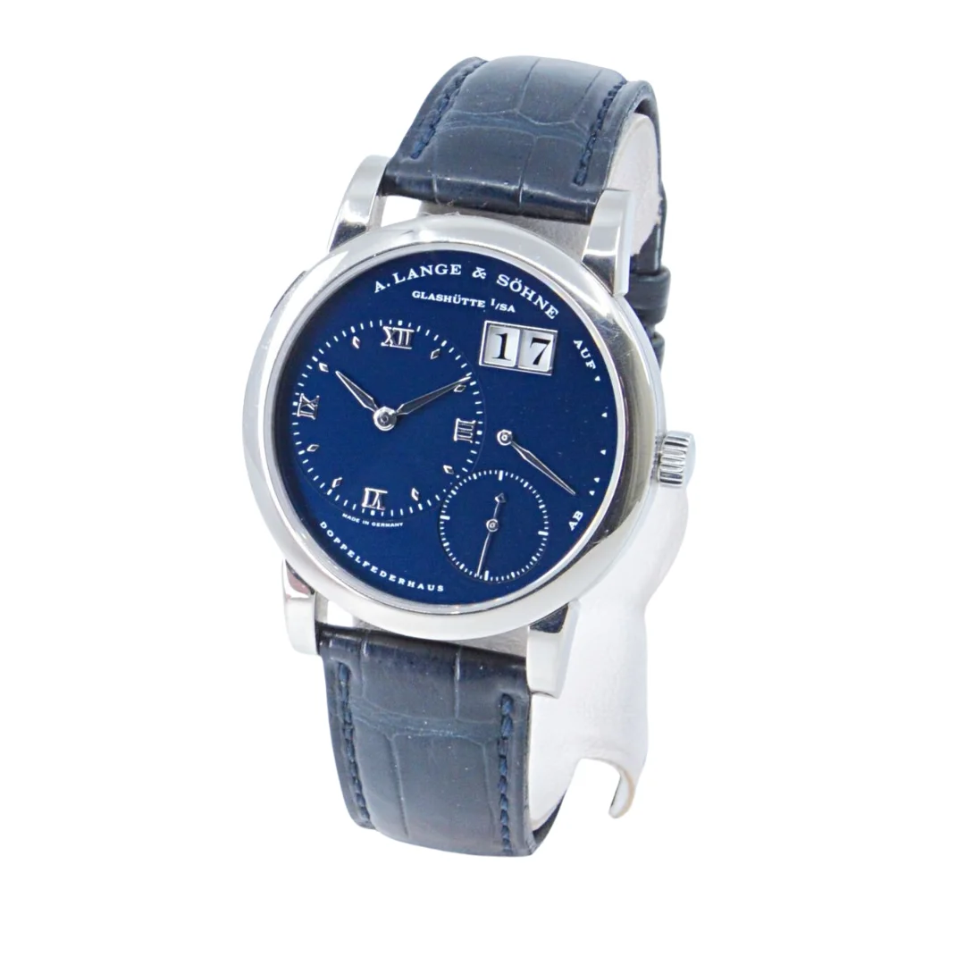 A. Lange und Söhne Lange 1 Blue Dial