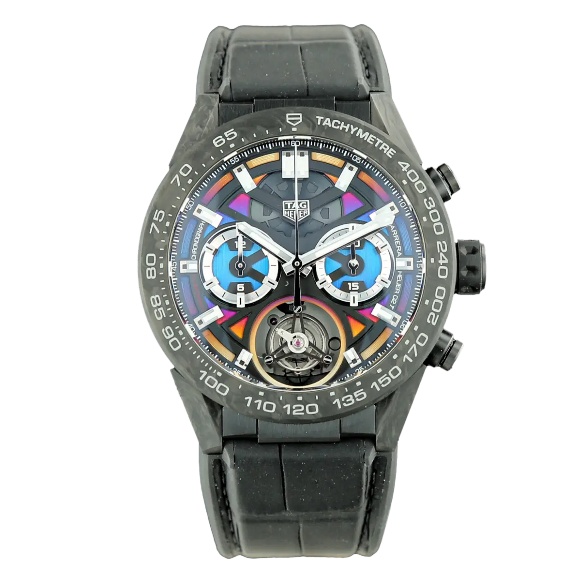Carrera Chrongraph Tourbillon Polychrome